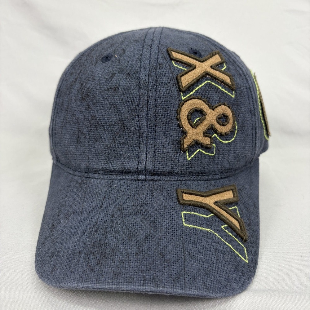 YoungAn Baseball Cap X&Y Cloud 7 Unisex OSFM Blue Hook and Loop Patch